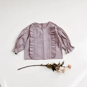 puff sleeve blouse for girls